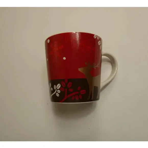 Starbucks 2009 Holiday Christmas 18oz Coffee Mug, reindeer - Picture 3 of 4